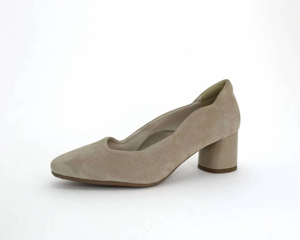 NEW BELLA COMFORTO women's evelyn block heel pump heels in sahara